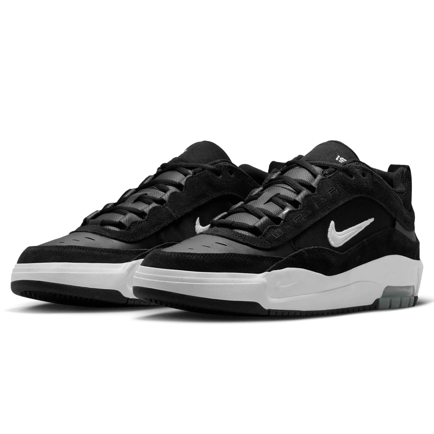 Nike SB Air Max Ishod 2 Skateboard Shoe - Black/White-Black-Black