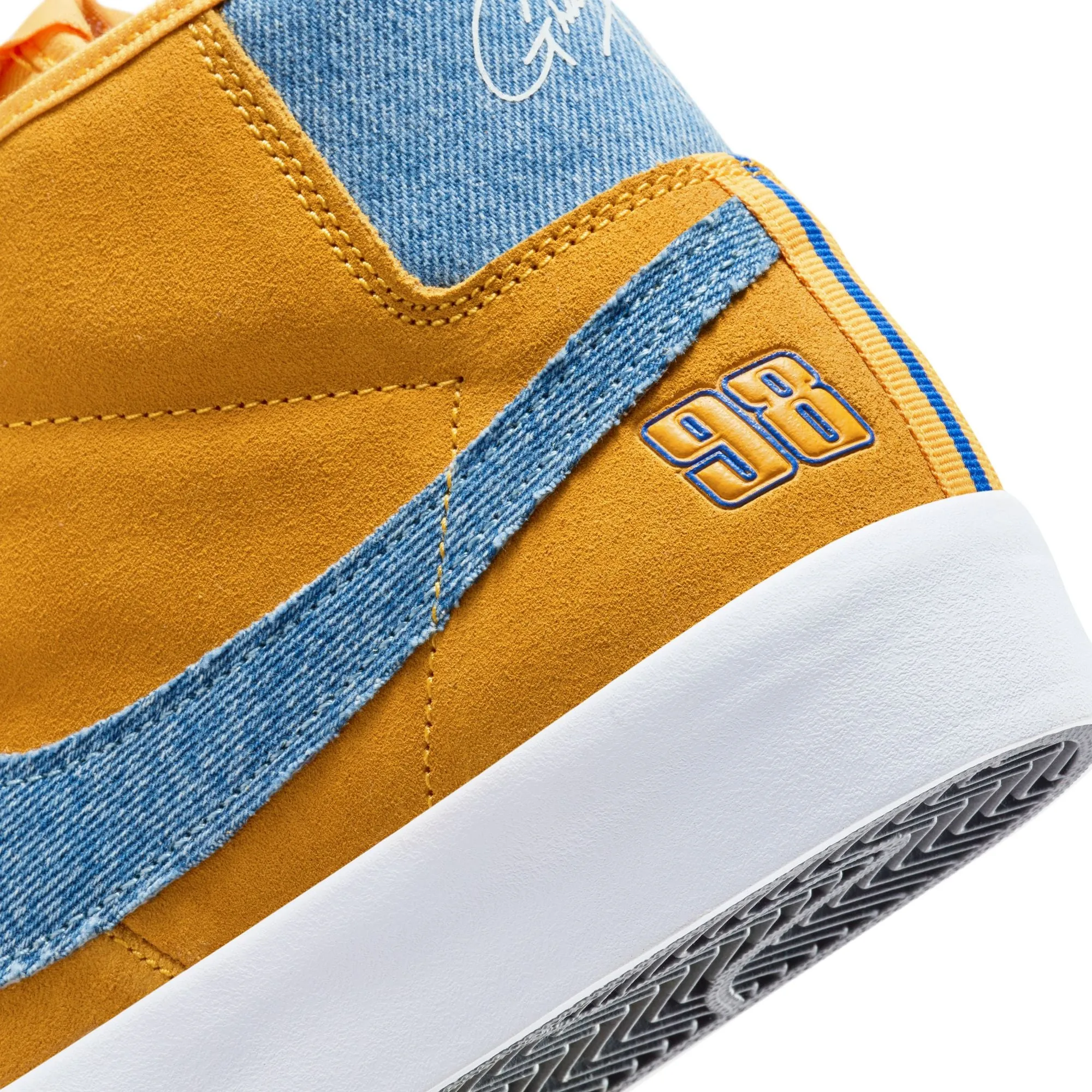 NIKE SB BLAZER MID PRO GT UNIVERSITY GOLD / GAME ROYAL