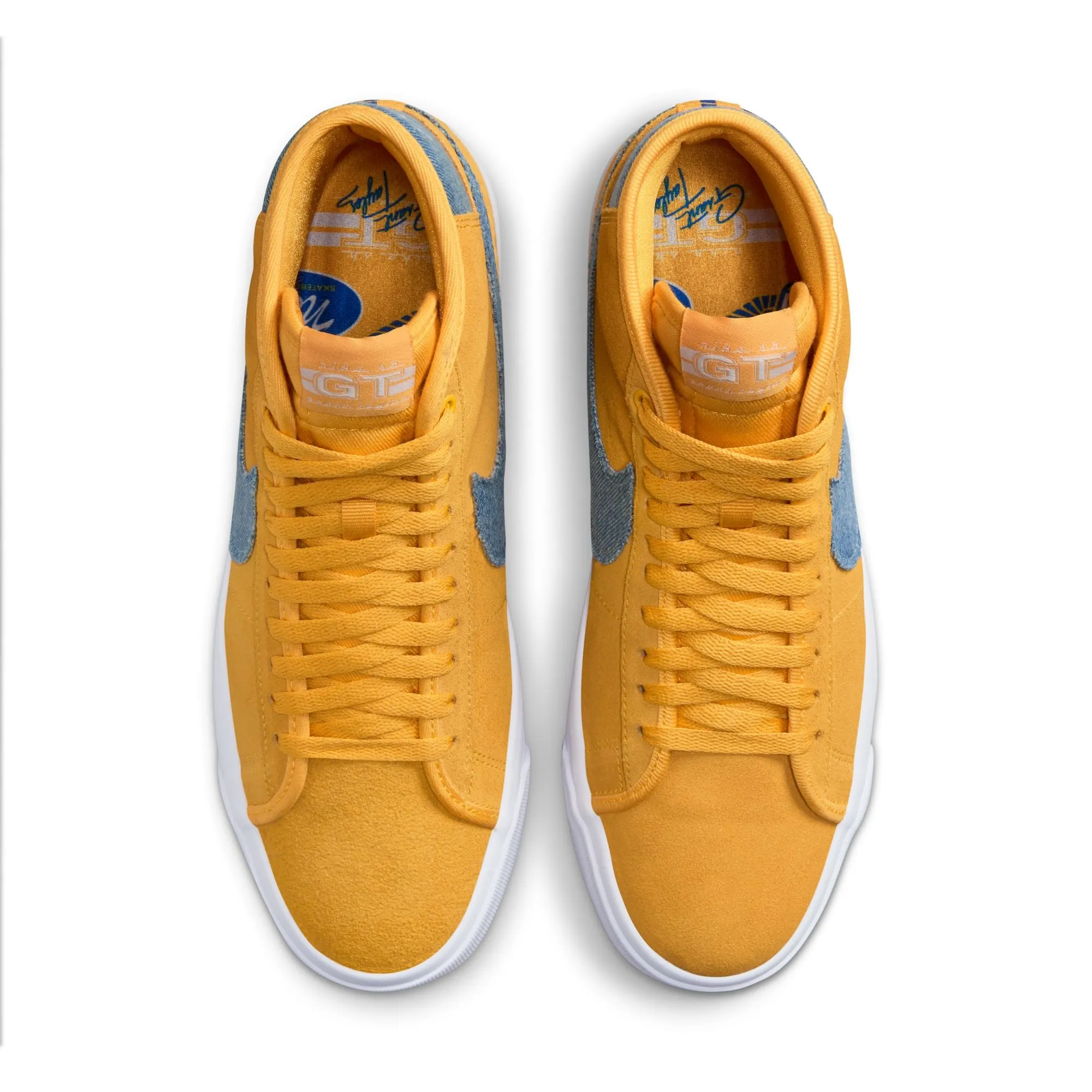 NIKE SB BLAZER MID PRO GT UNIVERSITY GOLD / GAME ROYAL