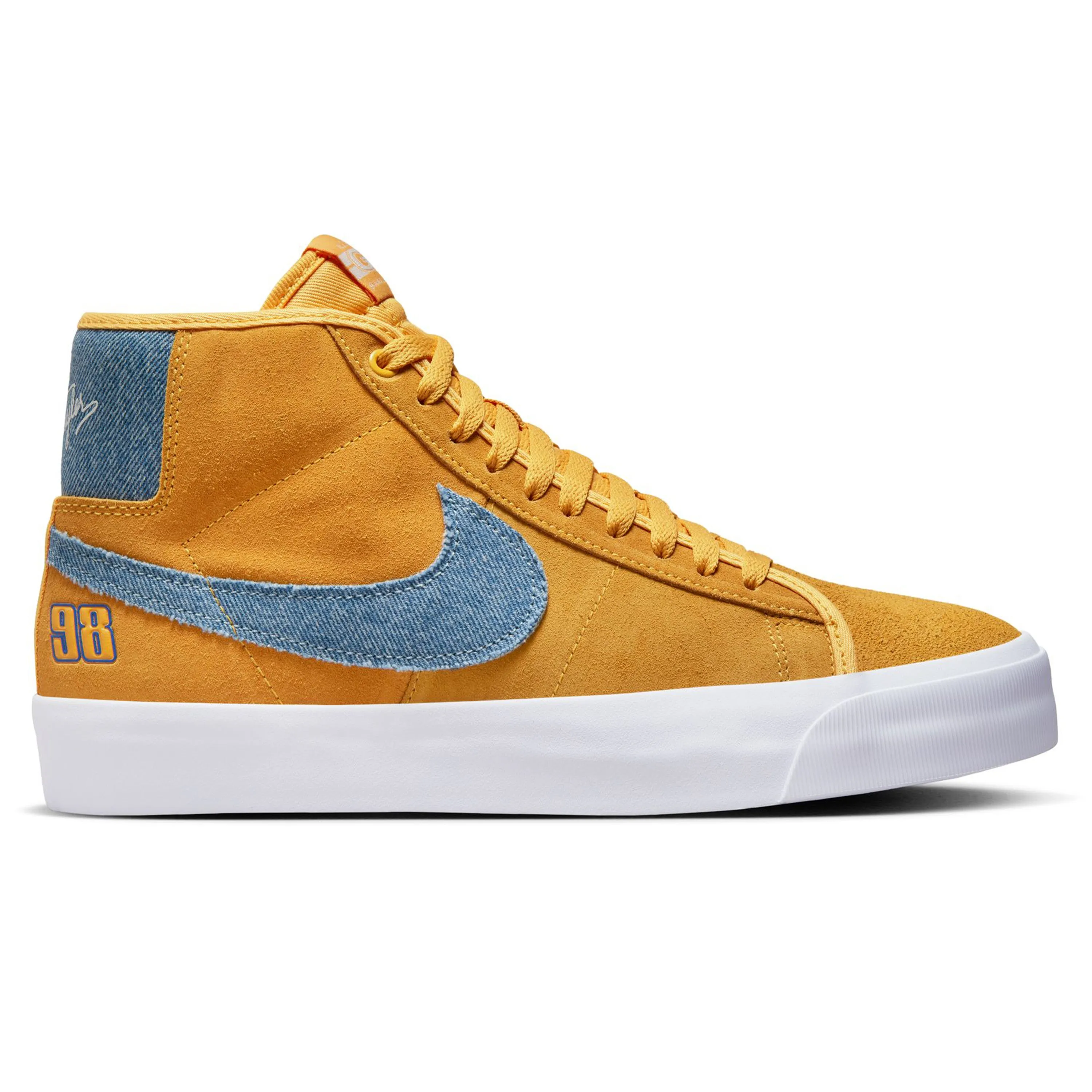 NIKE SB BLAZER MID PRO GT UNIVERSITY GOLD / GAME ROYAL