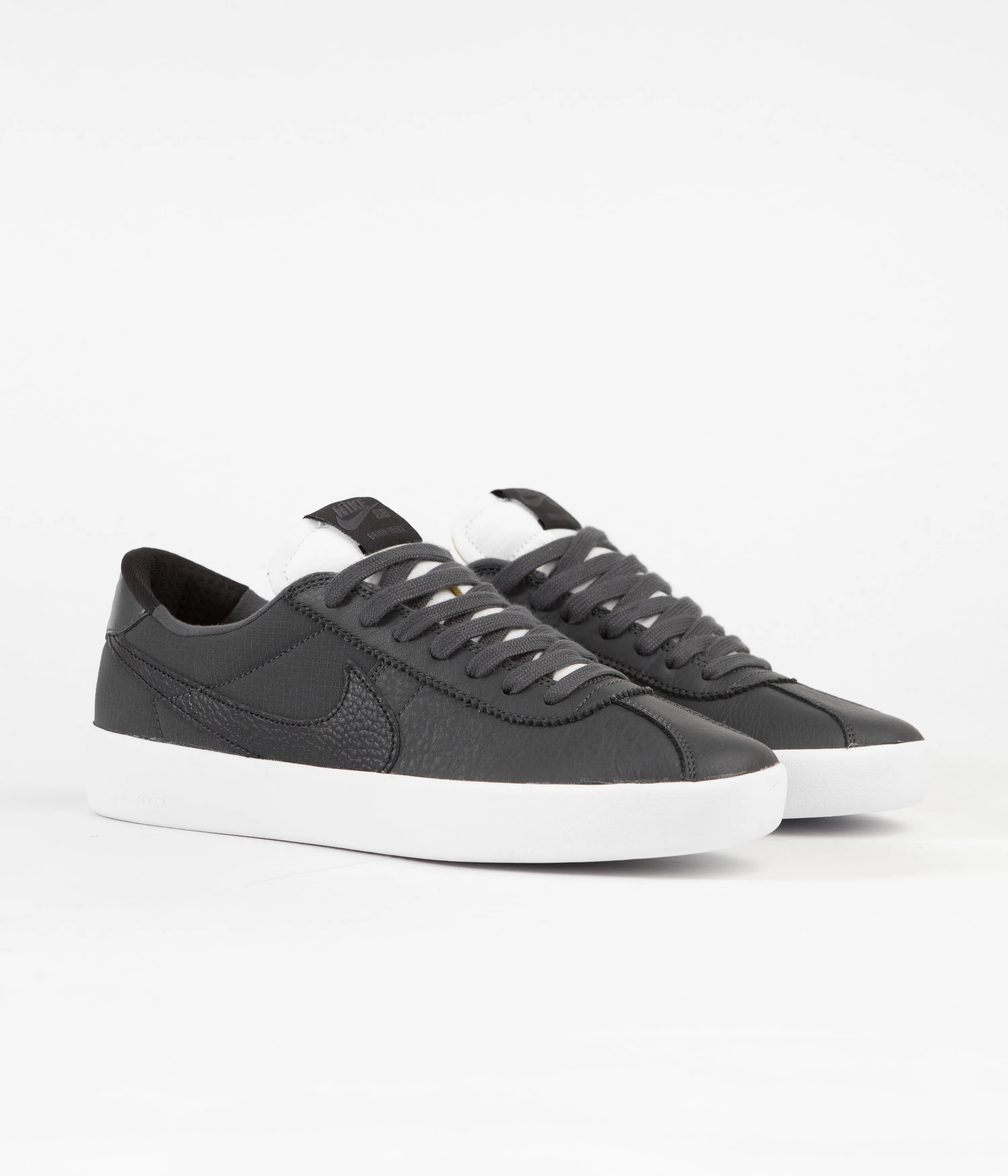 Nike SB Bruin React Shoes - Anthracite / Black - Anthracite - White