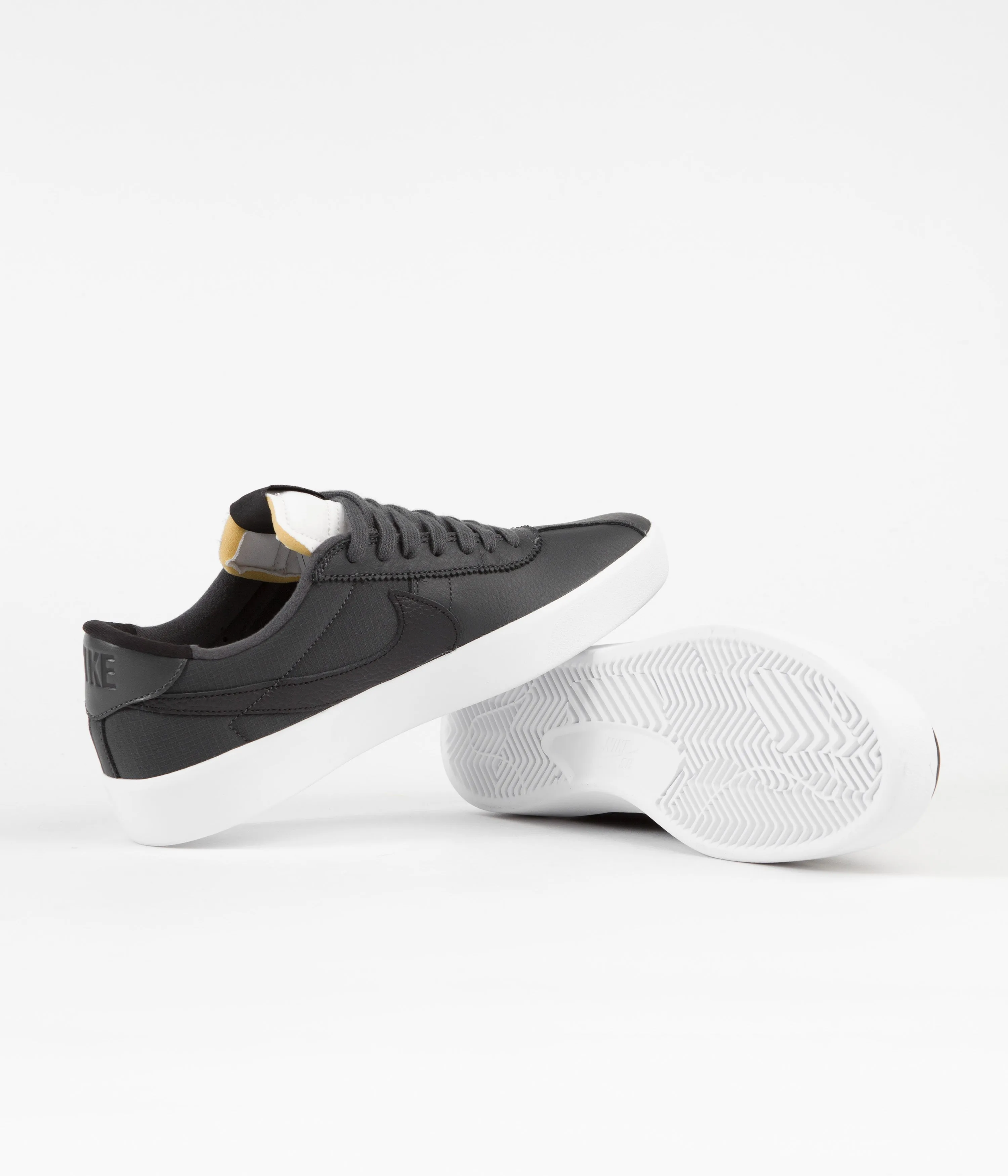 Nike SB Bruin React Shoes - Anthracite / Black - Anthracite - White