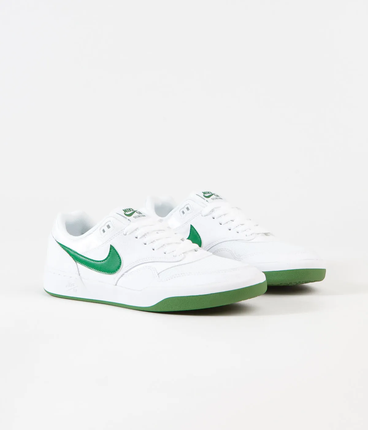 Nike SB GTS Return Shoes - White / Pine Green - White - White