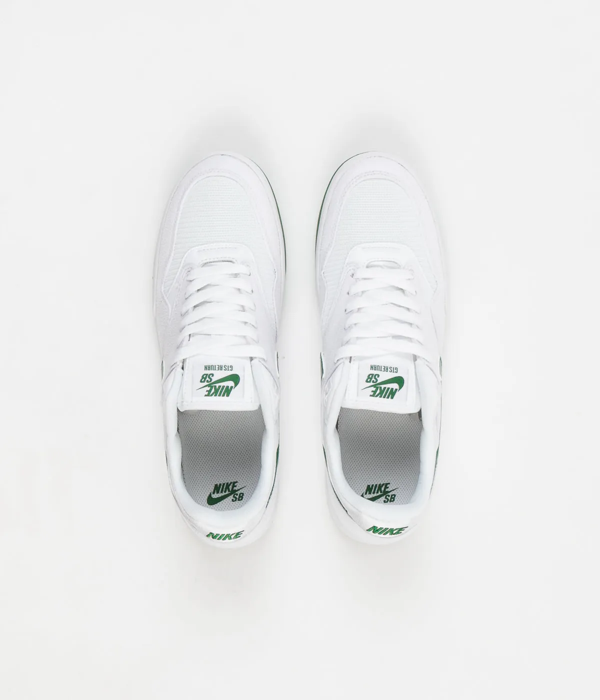 Nike SB GTS Return Shoes - White / Pine Green - White - White