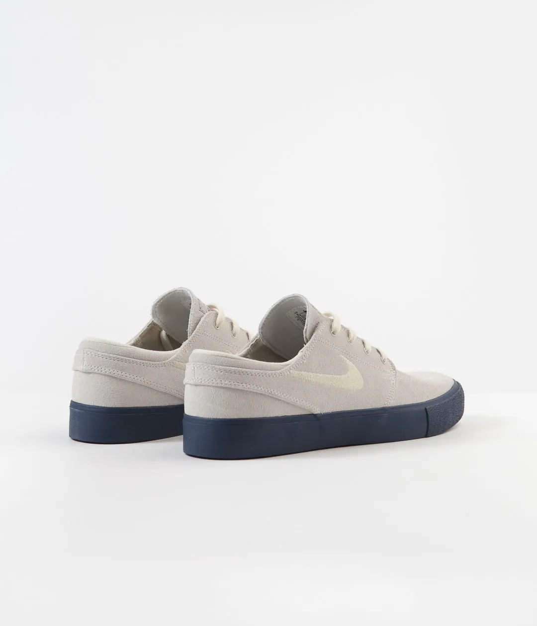 Nike SB Janoski Remastered Shoes - Summit White / Fossil - Midnight Navy - Fossil