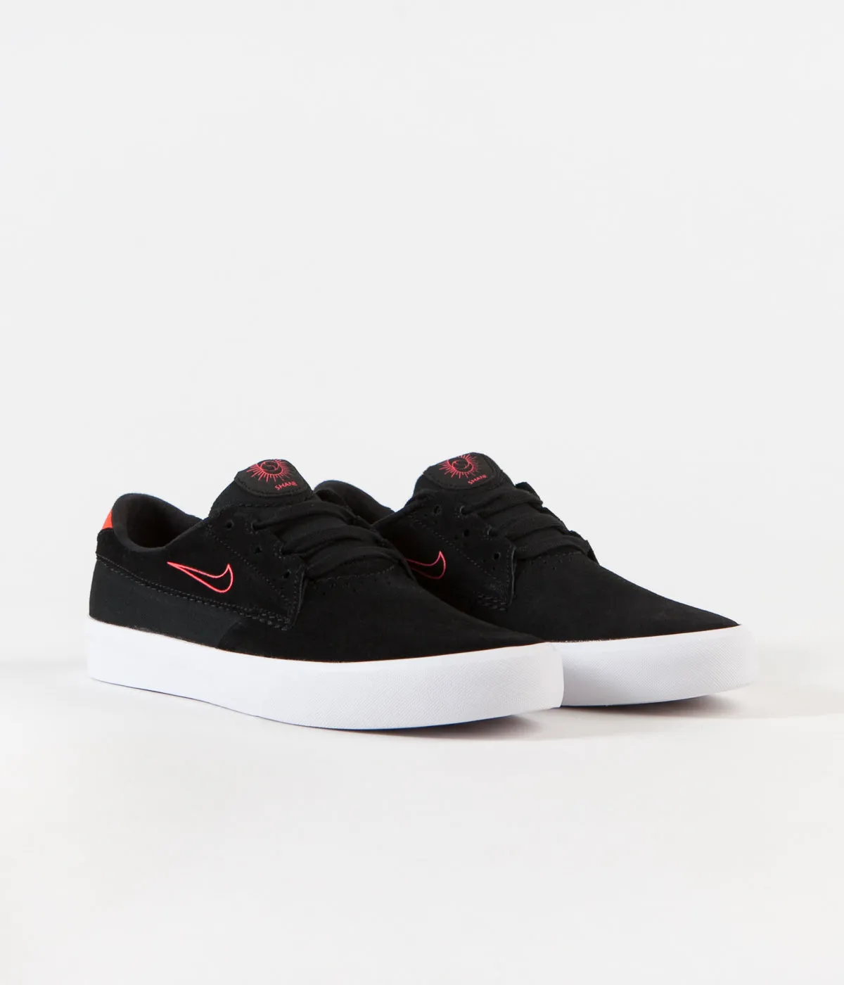 Nike SB Shane Shoes - Black / Bright Crimson - Black - White