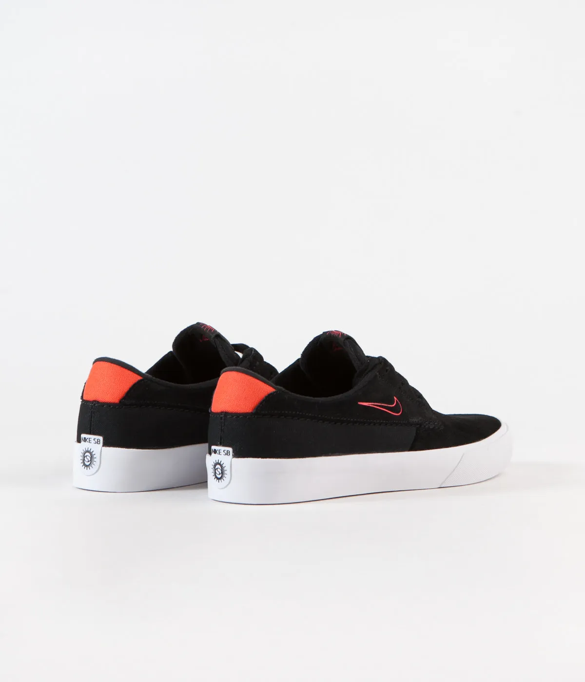 Nike SB Shane Shoes - Black / Bright Crimson - Black - White