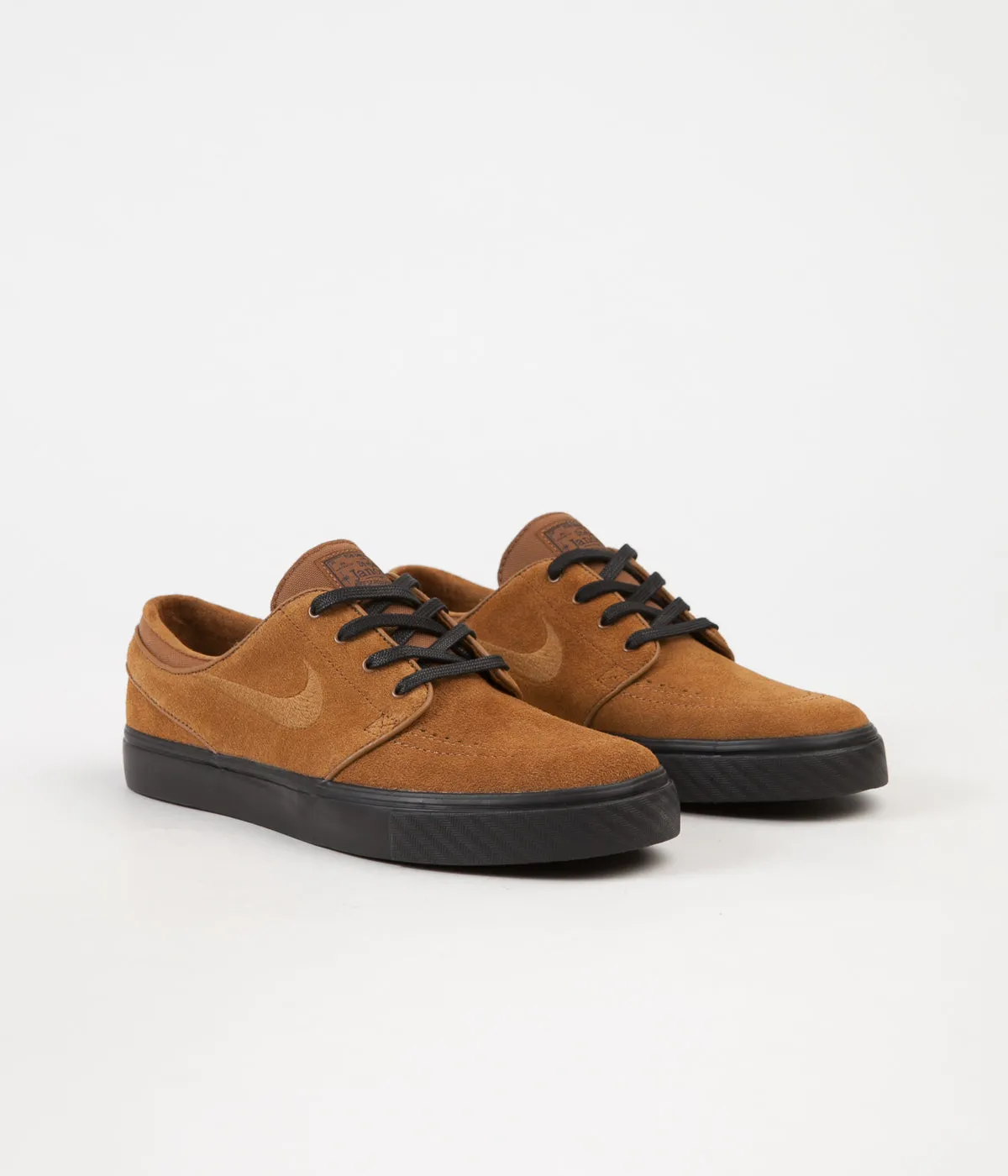 Nike SB Stefan Janoski Shoes - Light British Tan / Light British Tan - Black