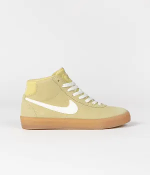 Nike SB Womens Bruin High Shoes - Lemon Wash / Sail - Lemon Wash