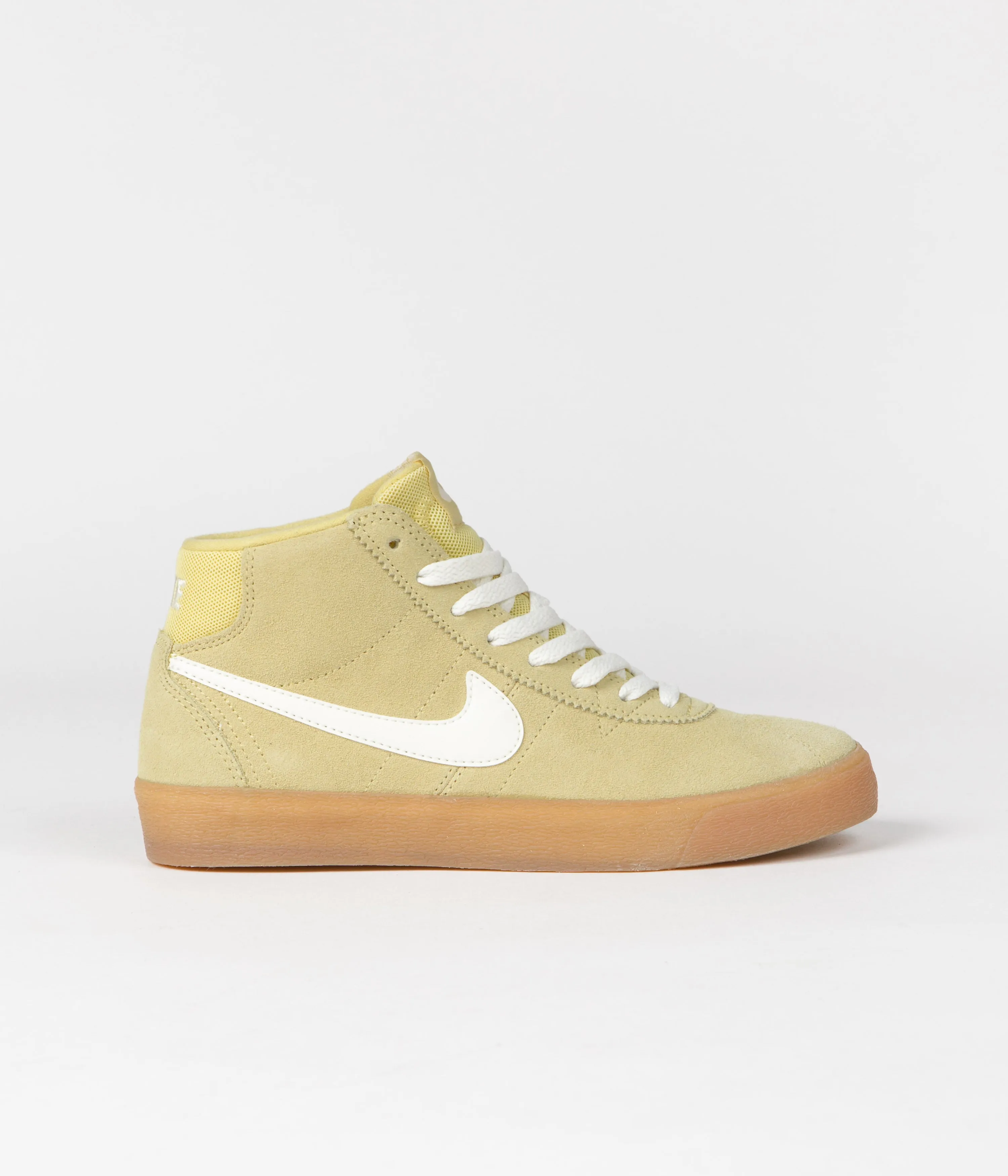 Nike SB Womens Bruin High Shoes - Lemon Wash / Sail - Lemon Wash