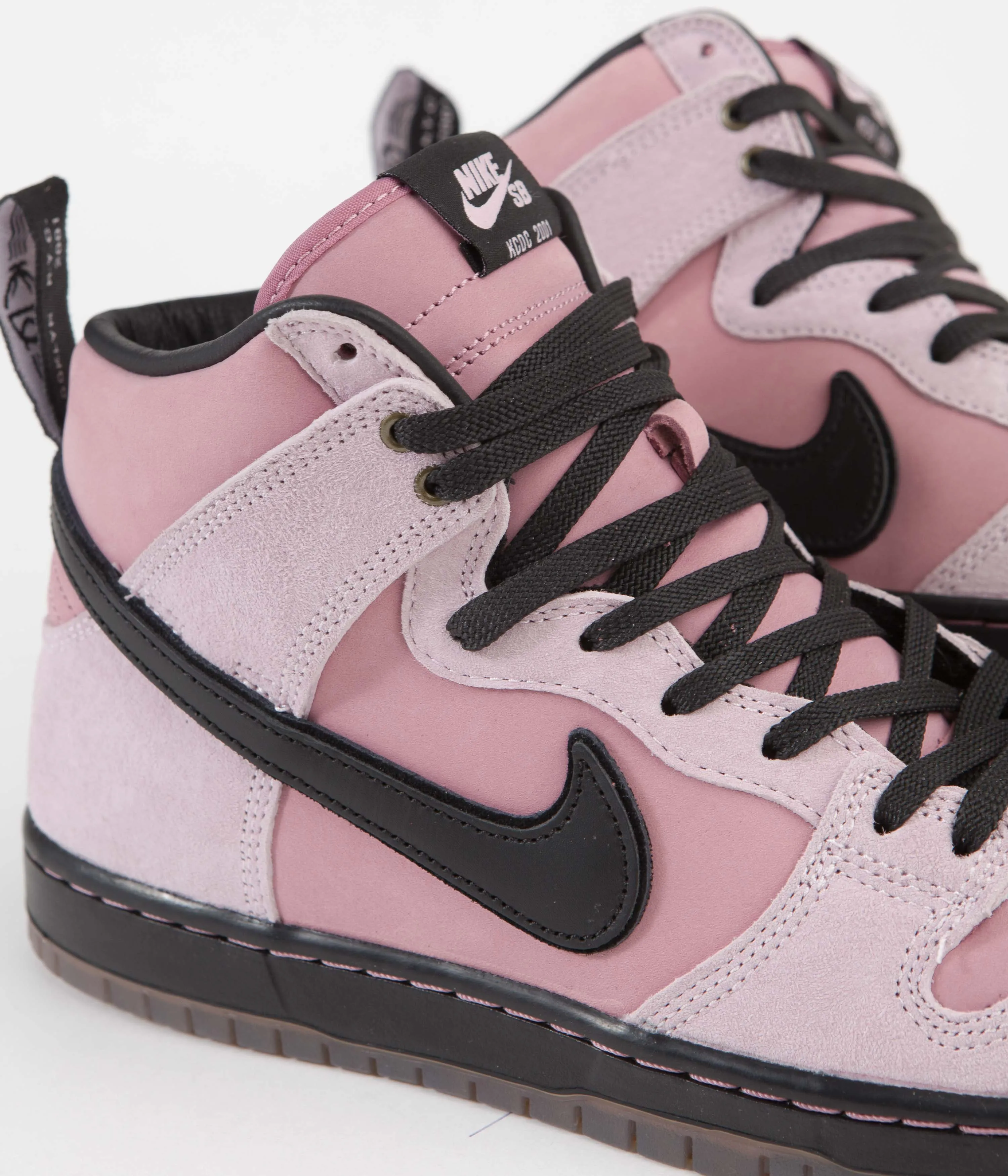 Nike SB x KCDC Dunk High Pro Shoes - Elemental Pink / Black