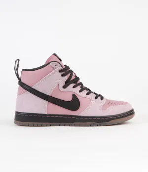 Nike SB x KCDC Dunk High Pro Shoes - Elemental Pink / Black