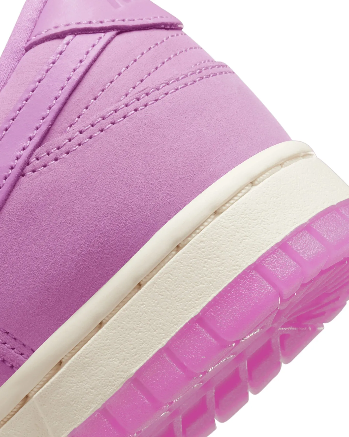 Nike Women's Dunk Low Premium MF "Pink Sail" Rush Fuschia