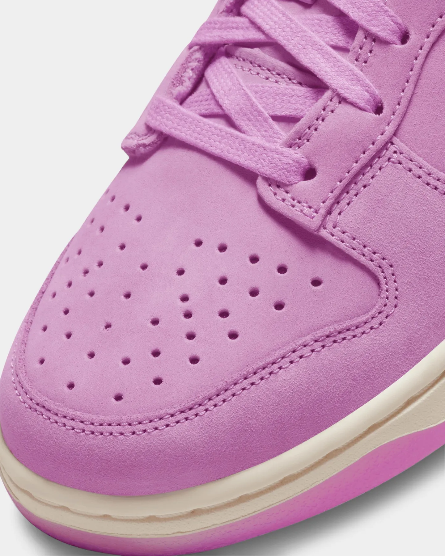 Nike Women's Dunk Low Premium MF "Pink Sail" Rush Fuschia