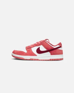 Nike Women's Dunk Low Valentine's Day White/Red