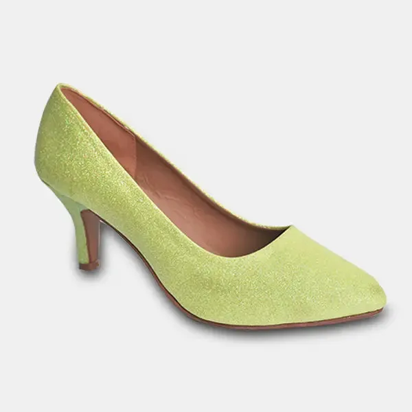 Niterie Court Shoes Sea Green