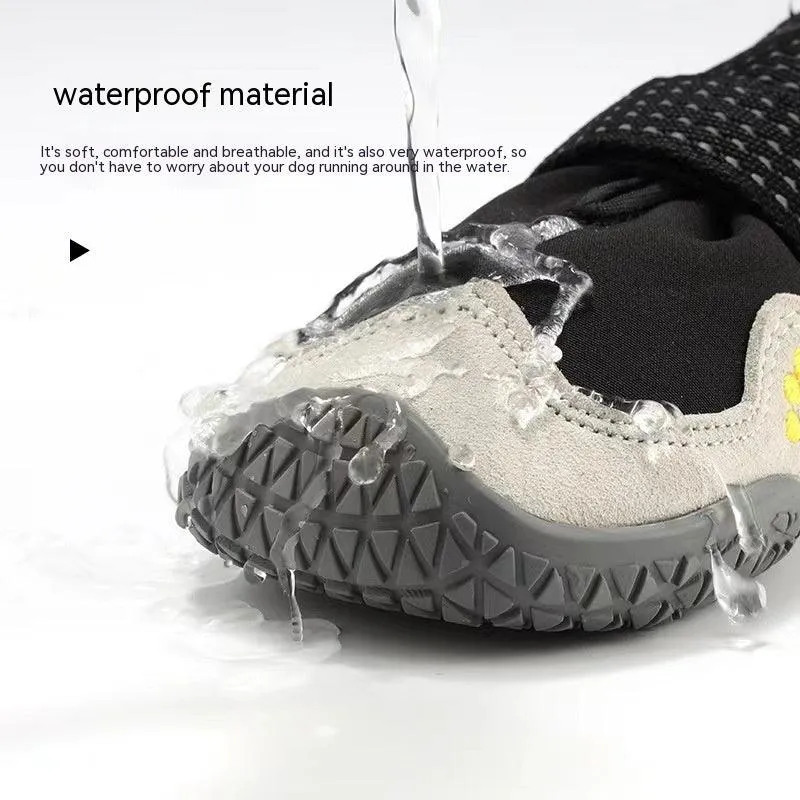 Outdoor Waterproof Dog Shoes - Non-slip and Protective