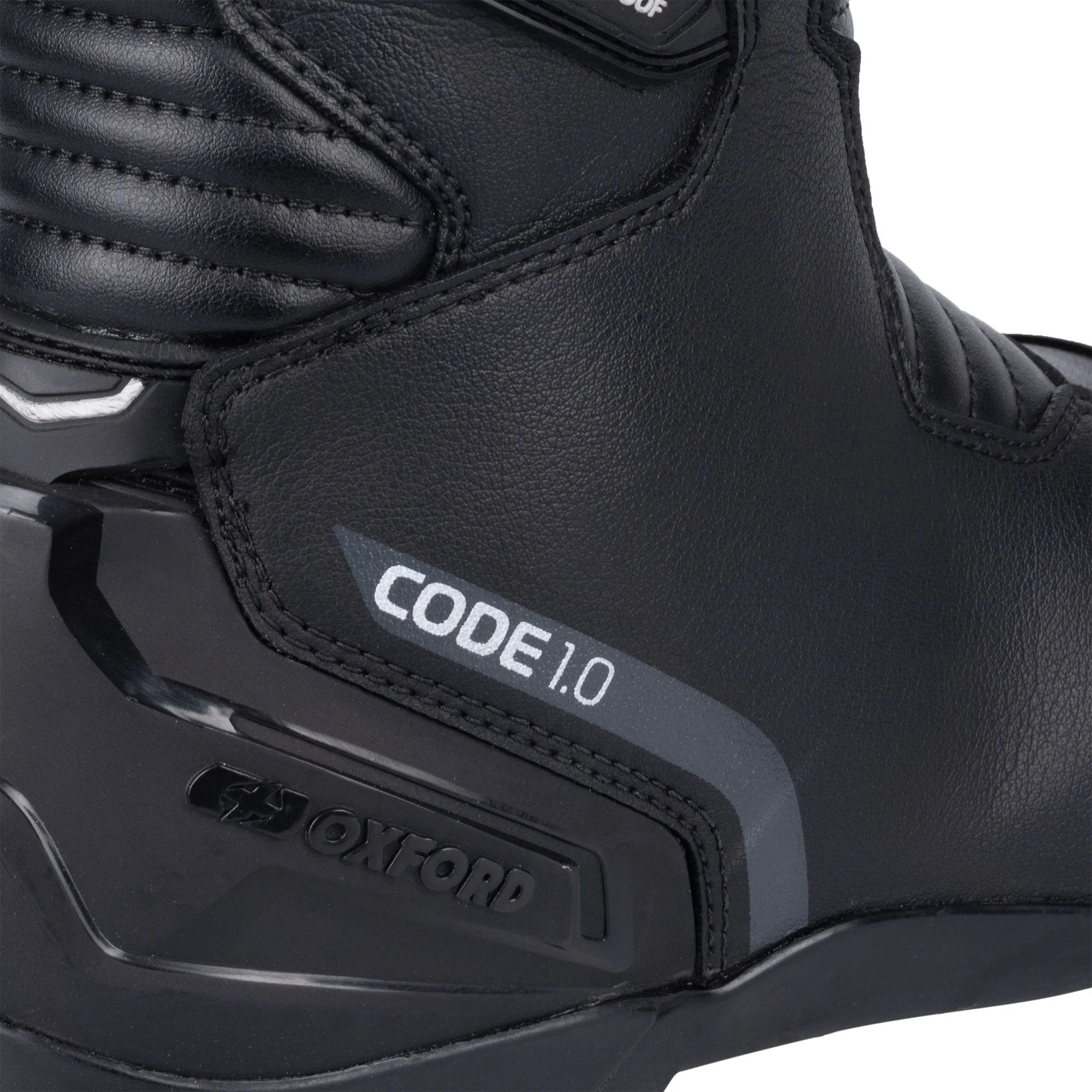 Oxford Code 1.0 Mid Dry2Dry Waterproof Short Motorcycle Boots