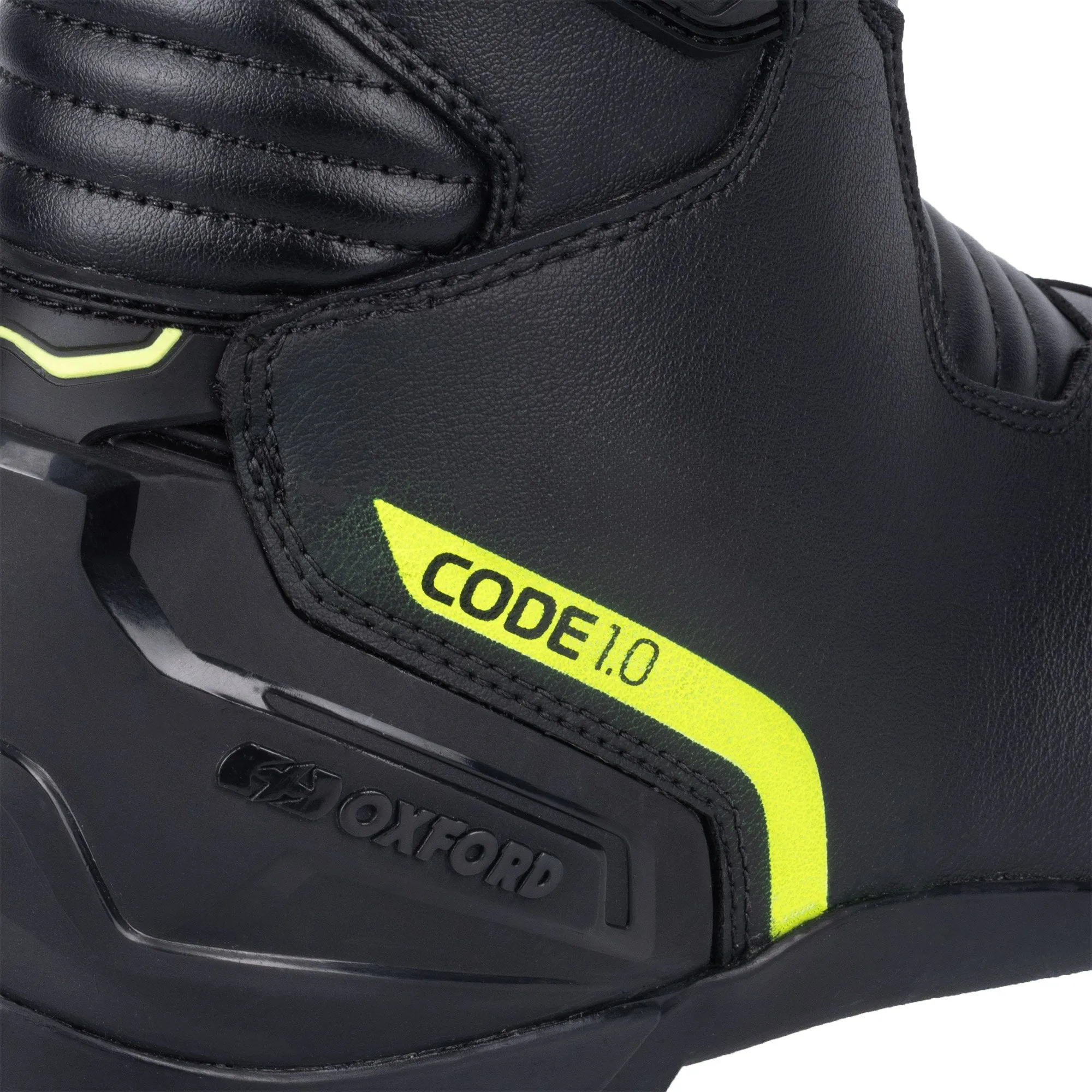 Oxford Code 1.0 Mid Dry2Dry Waterproof Short Motorcycle Boots