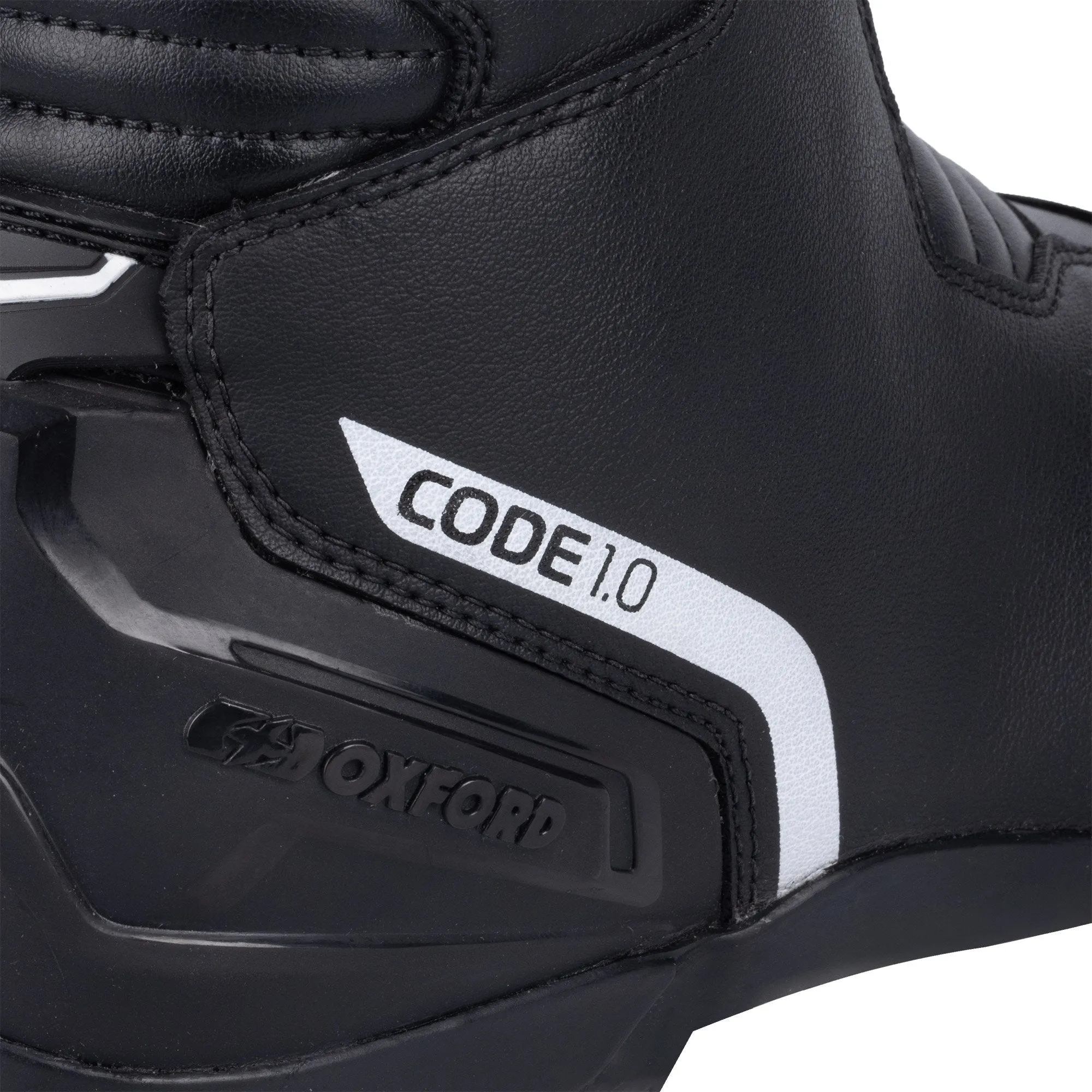 Oxford Code 1.0 Mid Dry2Dry Waterproof Short Motorcycle Boots