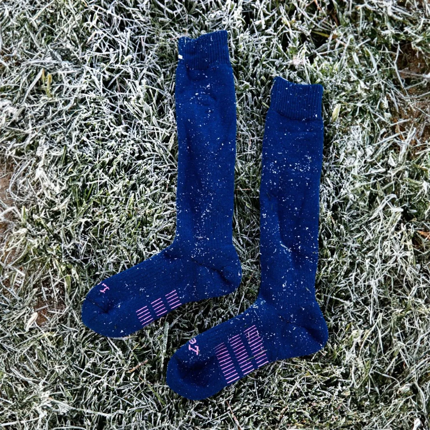 Paire Merino Wool-Blend Snow Sport Sock (Black)