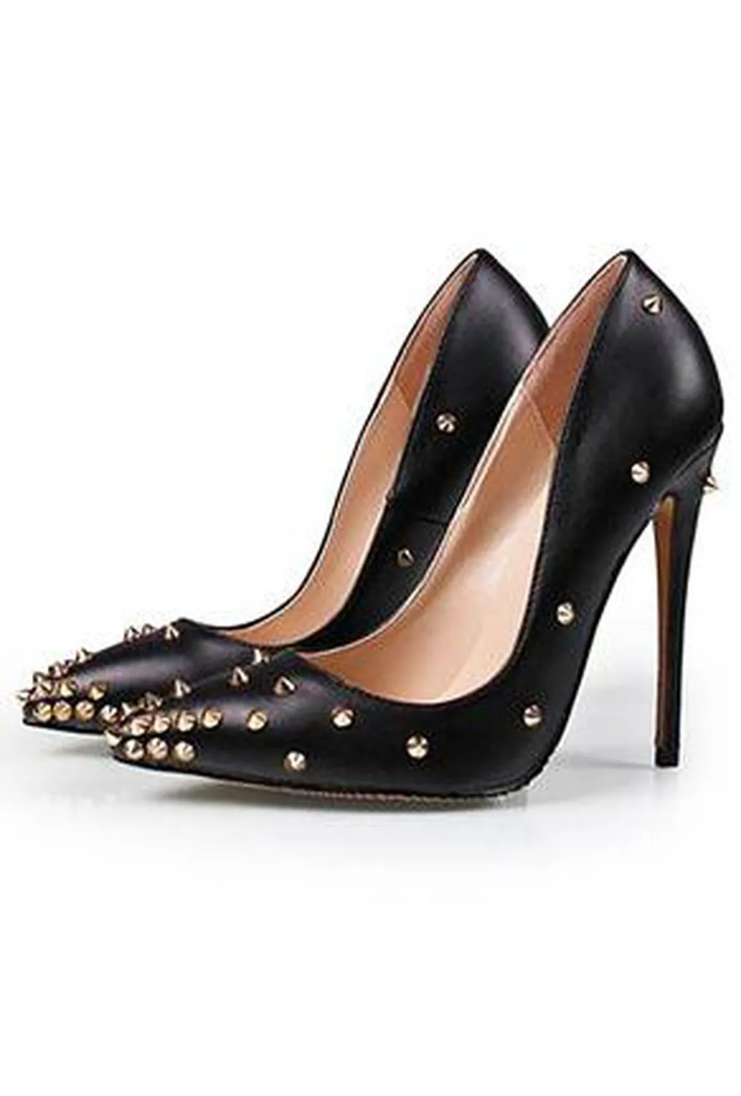 PERLITA - SPIKED PUMPS HEELS