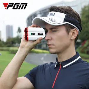 PGM JQ015 IP54 Waterproof Golf Laser Distance Meter Telescope, Measuring Distance: 600m(White)