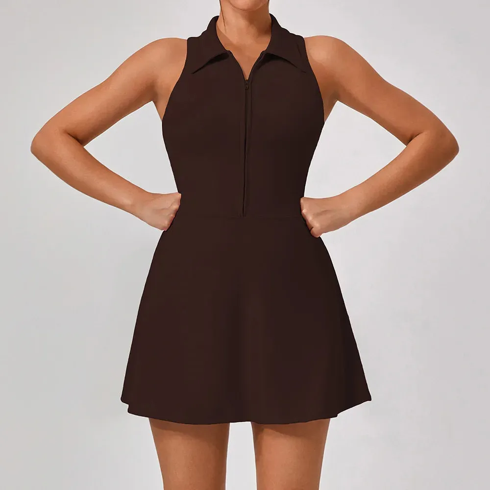 Polo Activewear Dress with Shorts