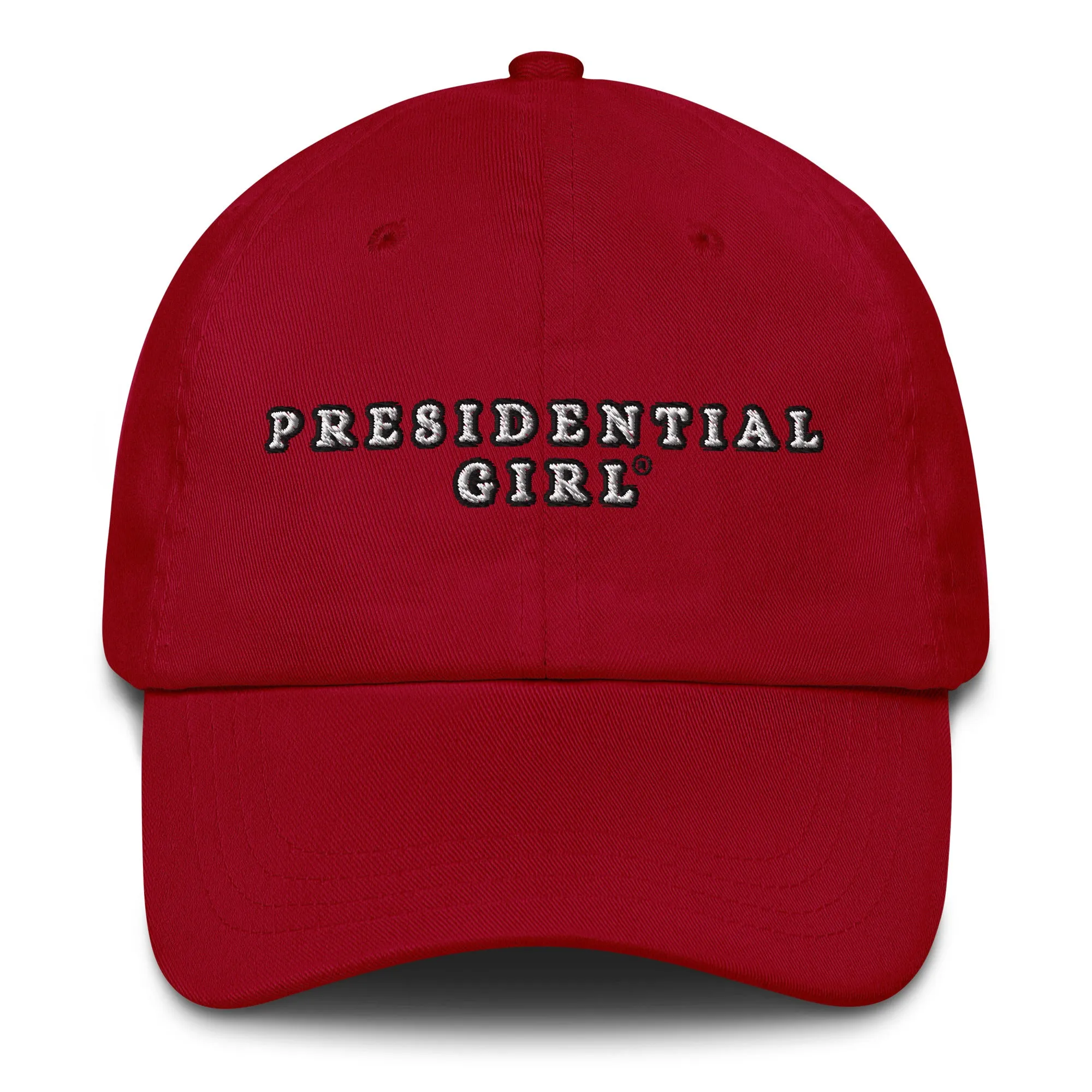 PRESIDENTIAL GIRL® - BLACK AND WHITE CAP