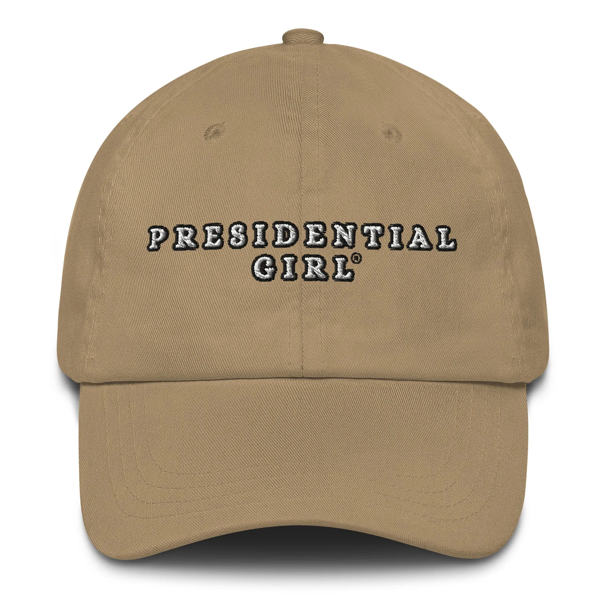 PRESIDENTIAL GIRL® - BLACK AND WHITE CAP