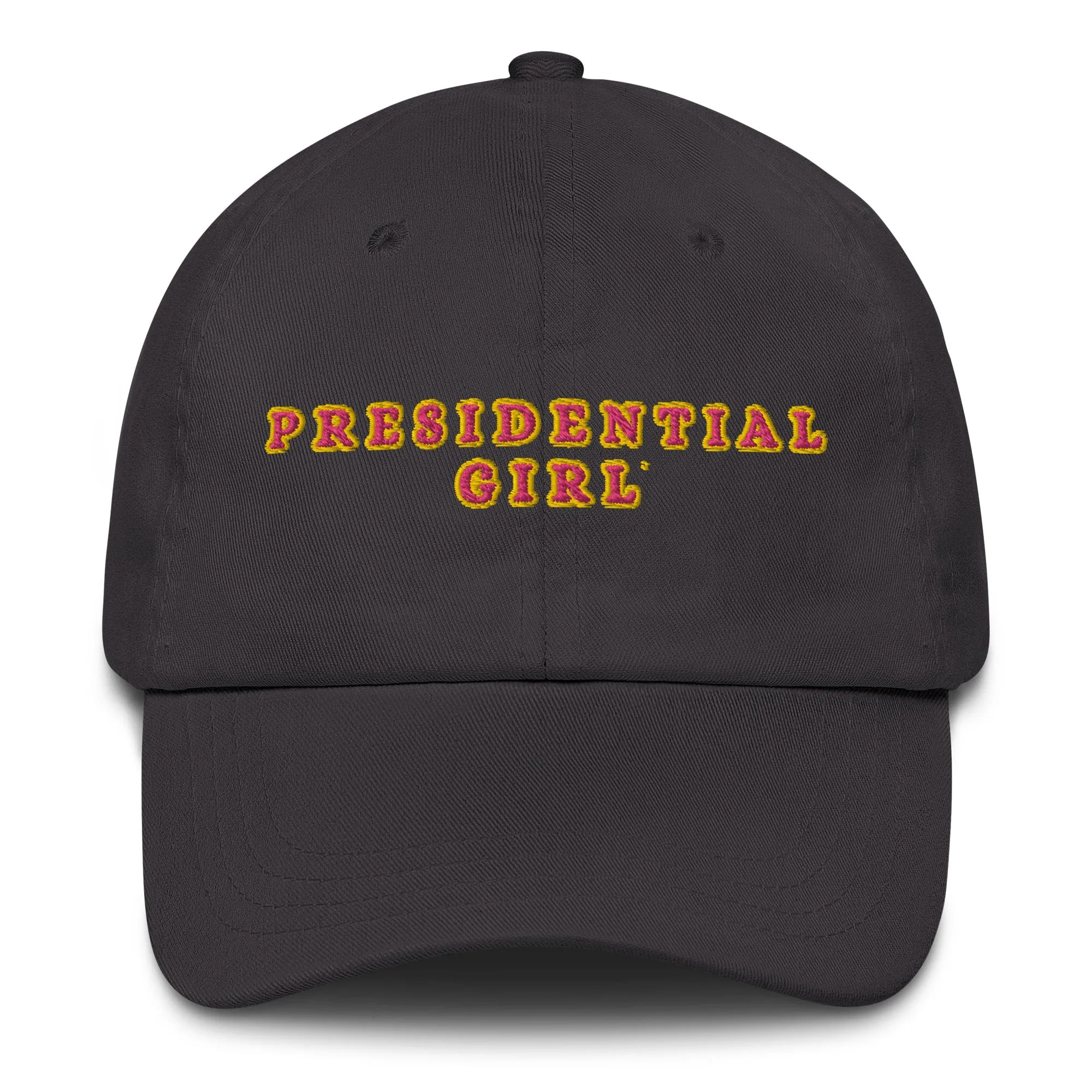 PRESIDENTIAL GIRL® - GOLD AND PINK CAP