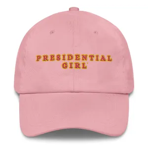 PRESIDENTIAL GIRL® - GOLD AND PINK CAP