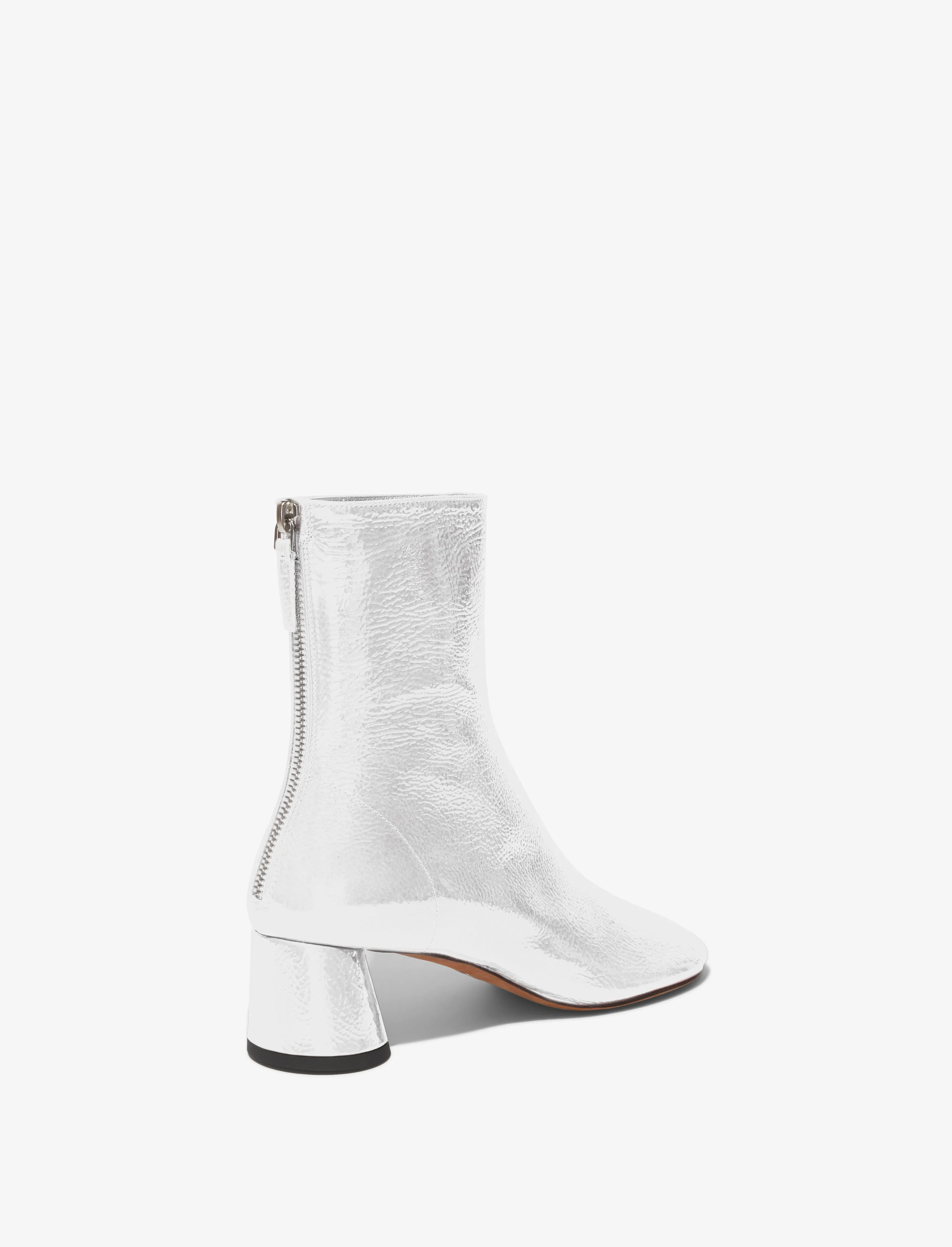 Proenza Schouler Glove Boots in Patent Leather - White