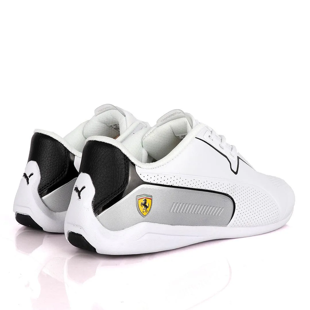 Puma Motor Sport Drift Cat White Leather Sneakers