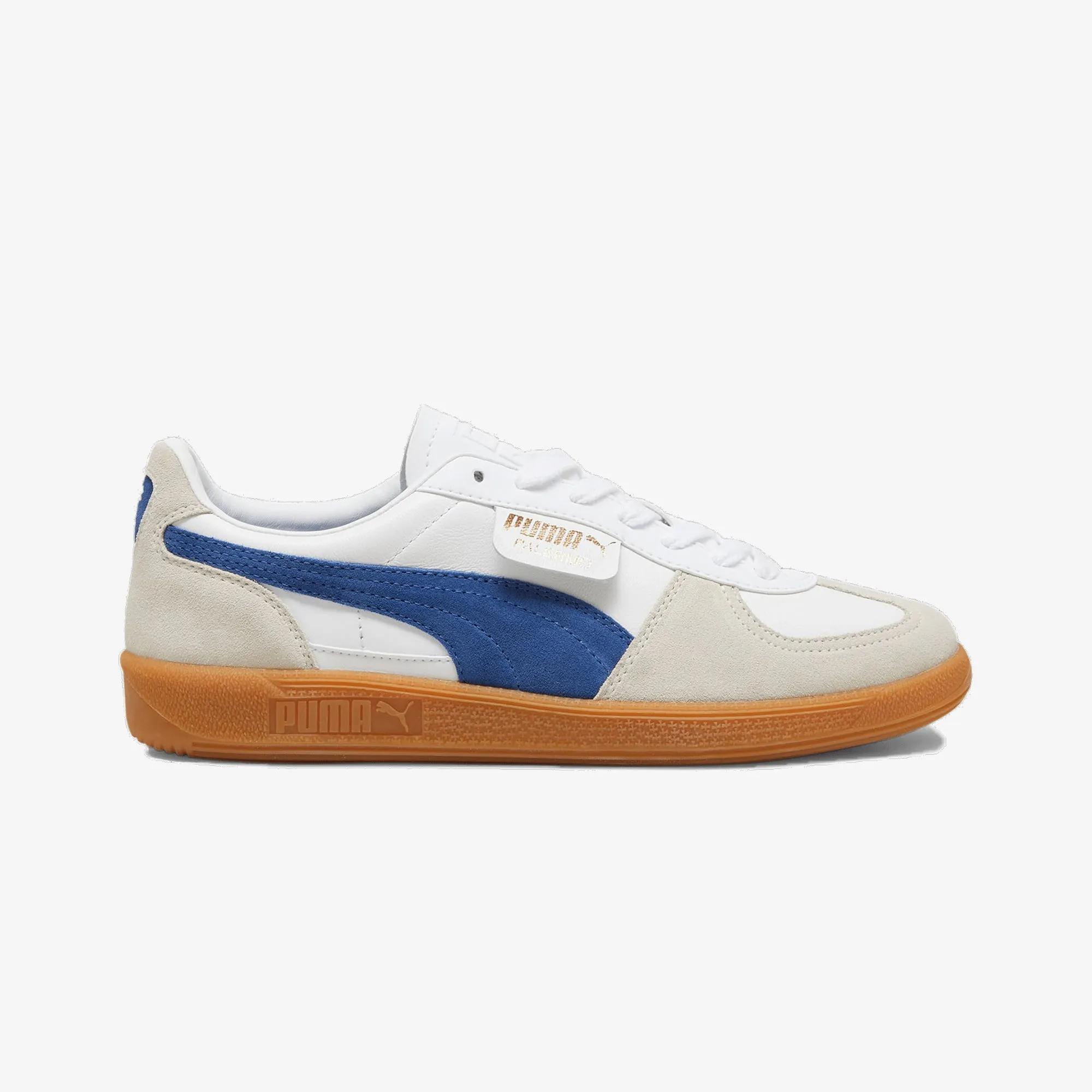 PUMA | PALERMO LTH { PUMA WHITE/VAPOR GRAY/CLYDE ROYAL