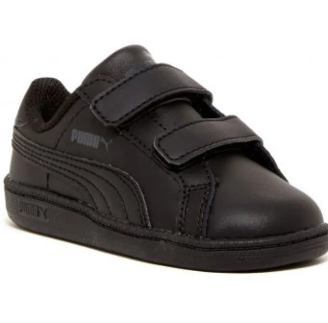 Puma Smash fun infant trainers black kinder fit