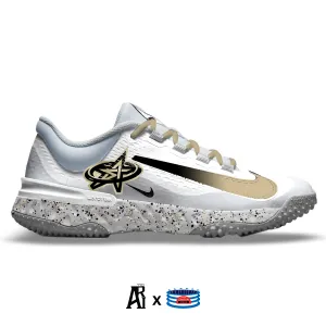 "UCF Sports Academy" Nike Alpha Huarache Elite 4 Turfs by Stadium Custom Kicks