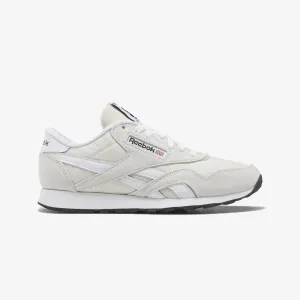 Reebok | CLASSIC NYLON  { MORNING FOG/WHITE