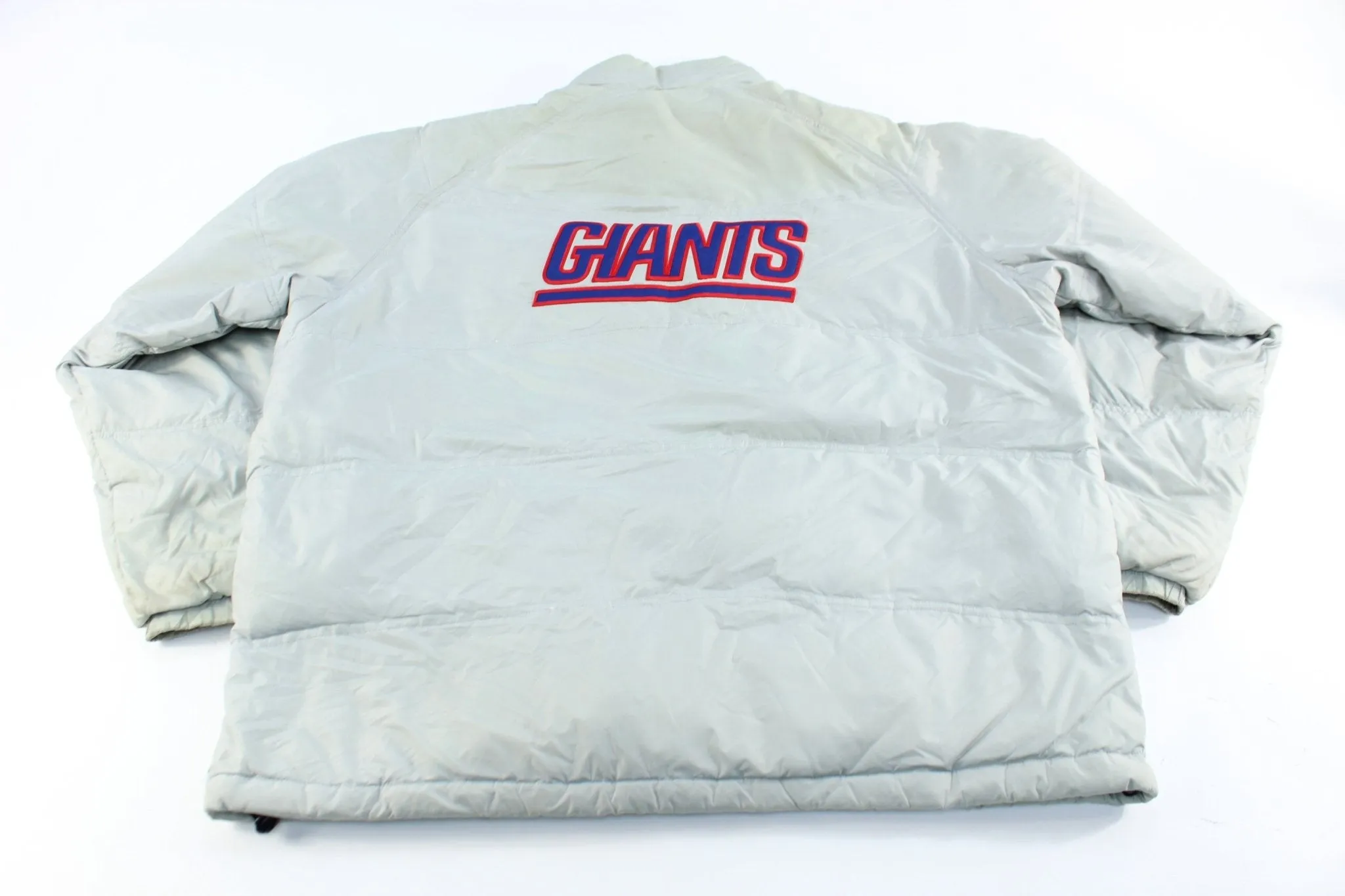 Reebok Embroidered Logo New York Giants Zip Up Jacket