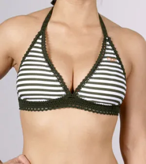 Reebok Lifestyle Crochet Stripe Shaped Halter