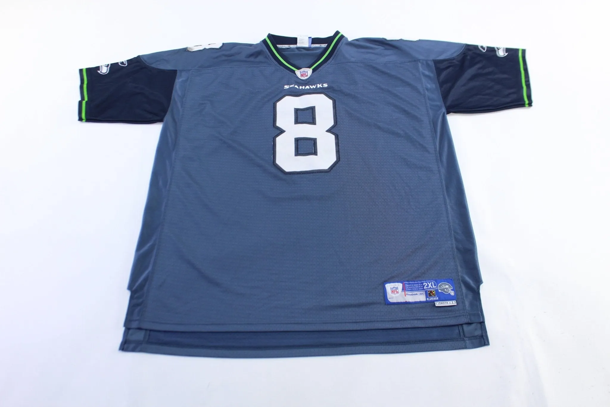 Reebok Logo Seattle Seahawks Matt Hasselback Football Jersey