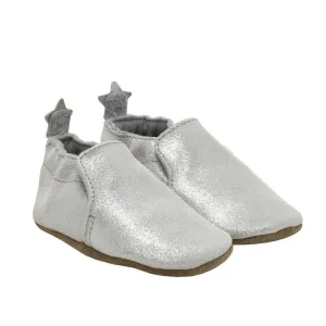 Robeez Pretty Pearl Soft Soles Silver