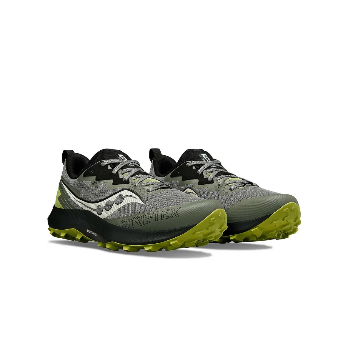 Saucony Peregrine 14 GTX Military Green SS24 Shoes