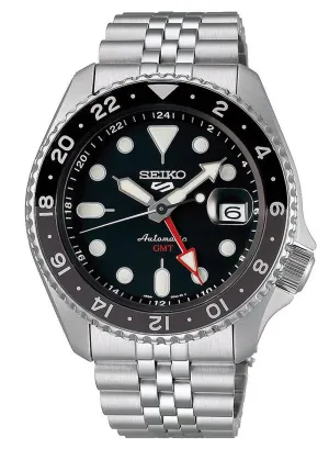 Seiko 5 Sports ‘Black Grape’ GMT SKX Re-Interpretation Men's Watch SSK001K1