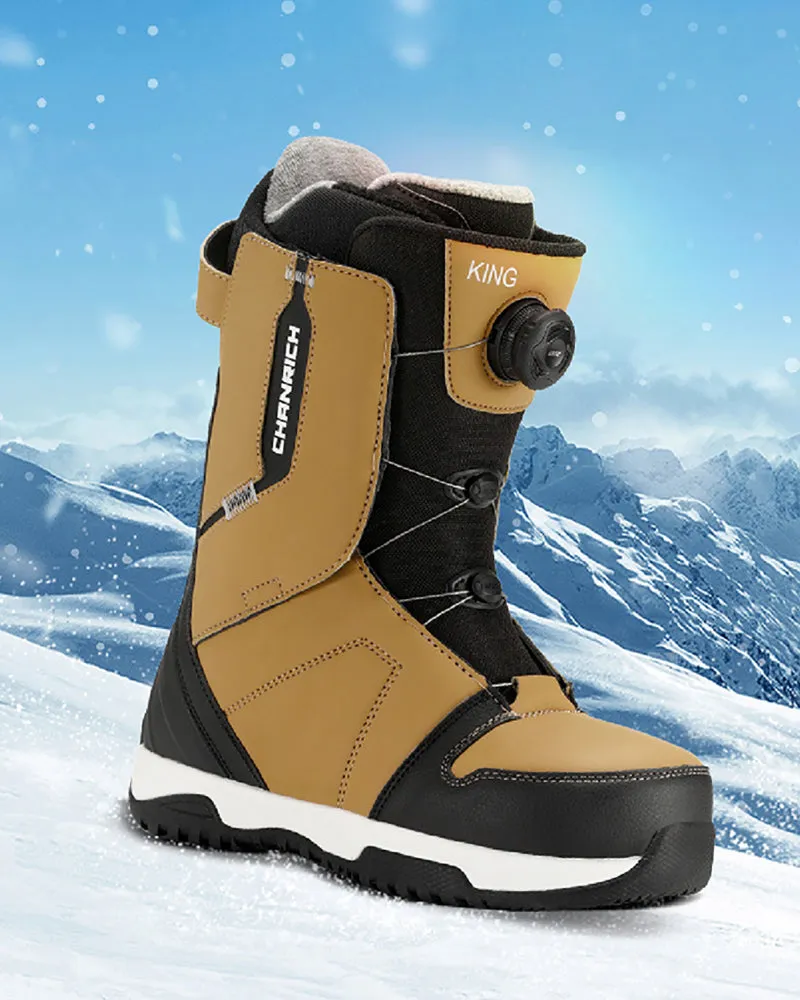 Ski Wear Outdoor Warm Buckle Unisex Snow Boots