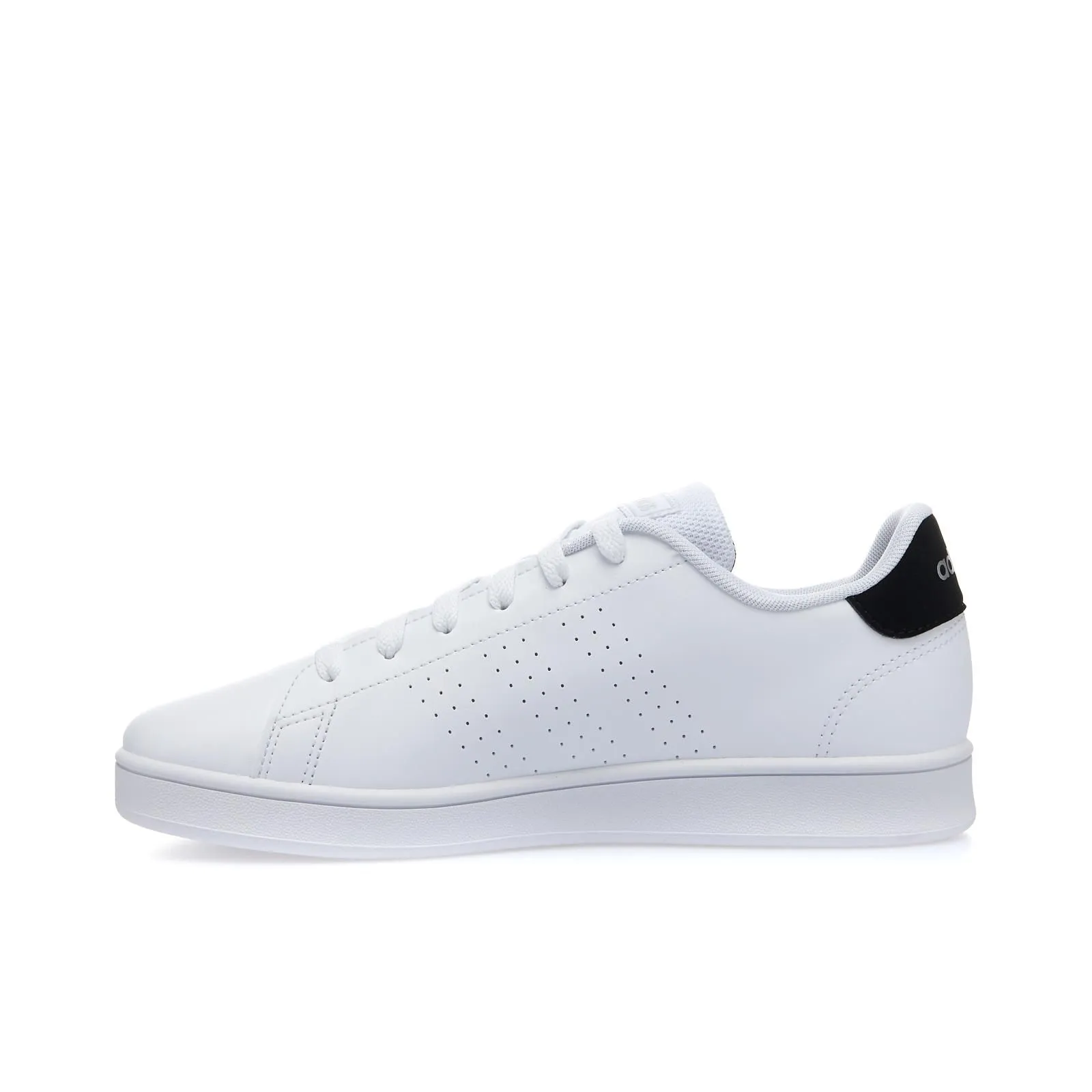 Sneakers bianche tennis da ragazzo Advantage Lifestyle in pelle