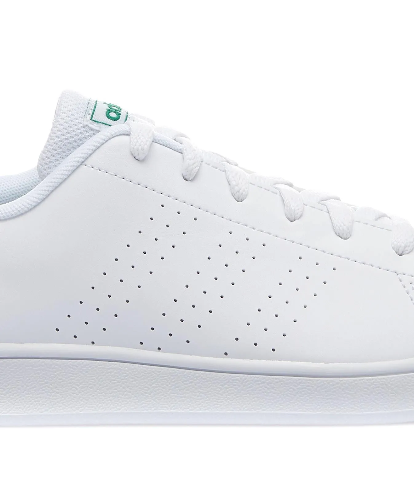 Sneakers da ragazzo bianche da tennis Advantage Court Lifestyle in pelle