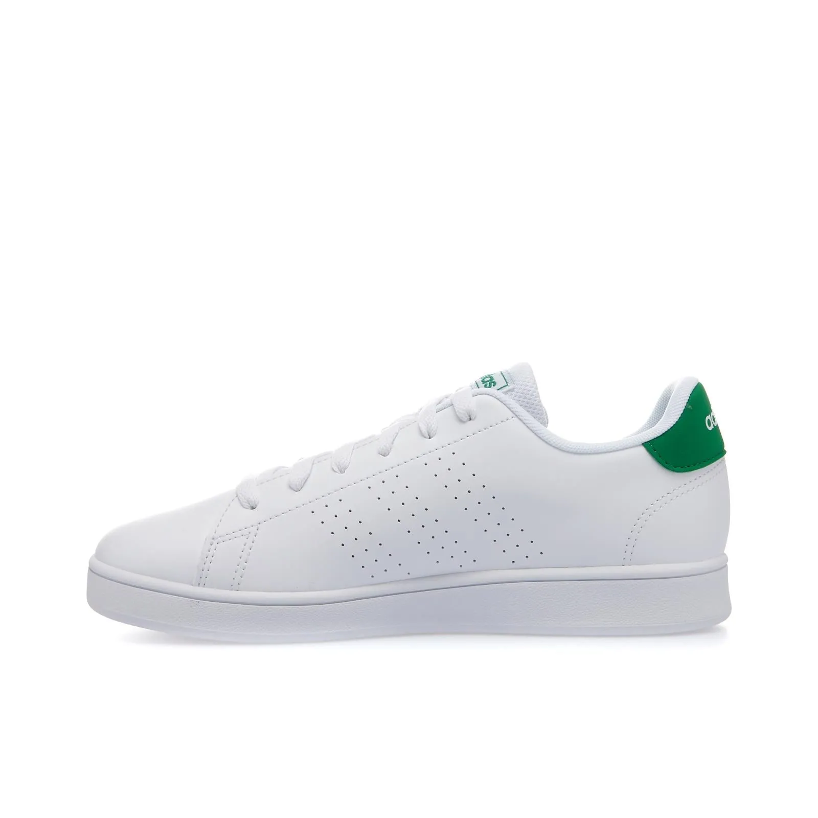 Sneakers da ragazzo bianche da tennis Advantage Court Lifestyle in pelle