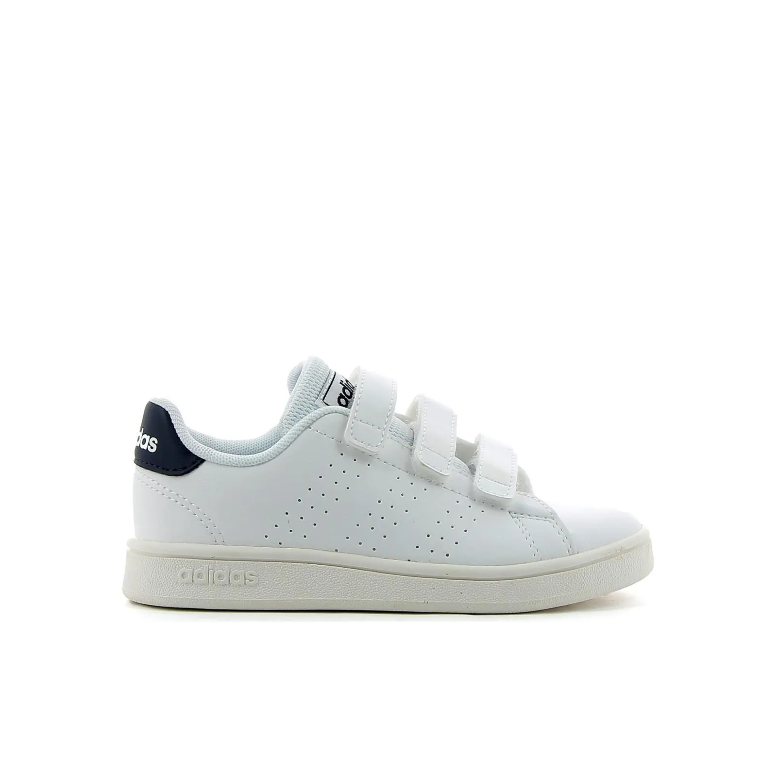 Sneakers da tennis bianche e blu Advantage Court Lifestyle bambino