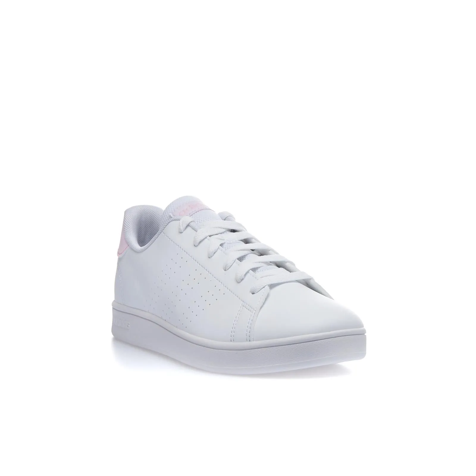 Sneakers tennis bianche da ragazza Advantage Lifestyle in pelle